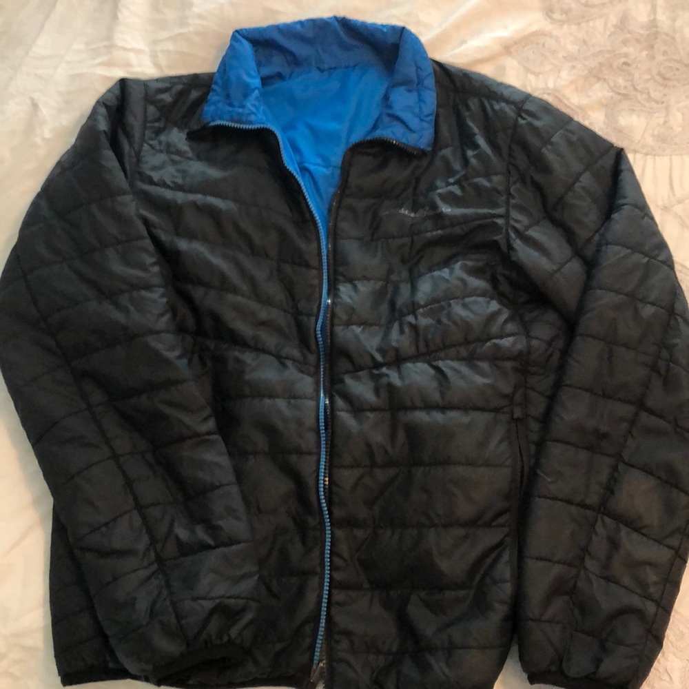 EUC Eddie Bauer Reversible down puffer